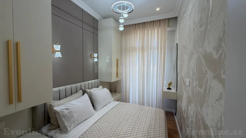 Satılır 2 otaqlı Mənzil Yeni tikili 37 m² Qara Qarayev m. - şəkil 3