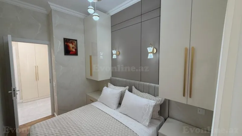 Satılır 2 otaqlı Mənzil Yeni tikili 37 m² Qara Qarayev m. - şəkil 4