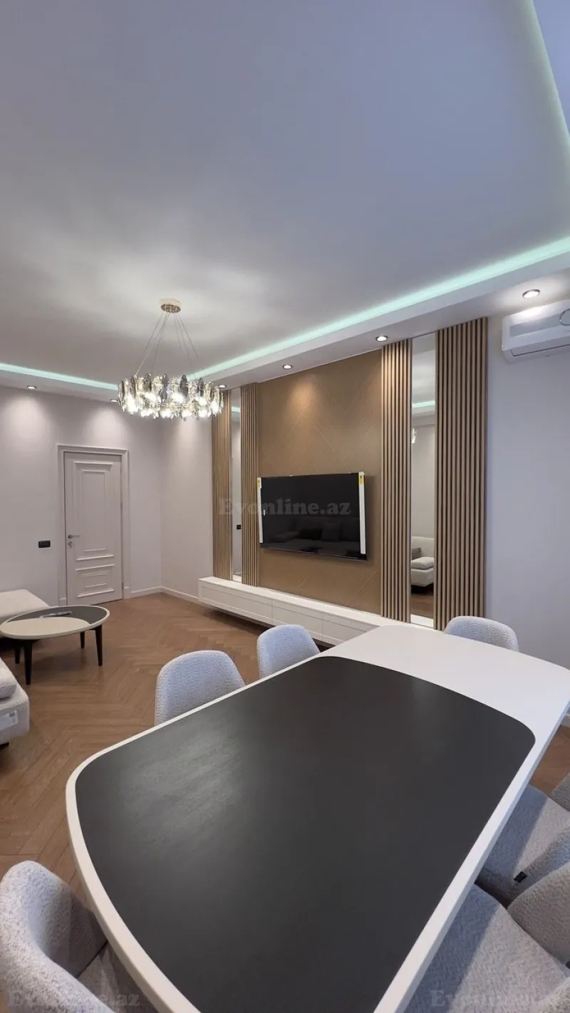 Satılır 3 otaqlı Mənzil Yeni tikili 120 m² Elmlər Akademiyası m. - şəkil 4