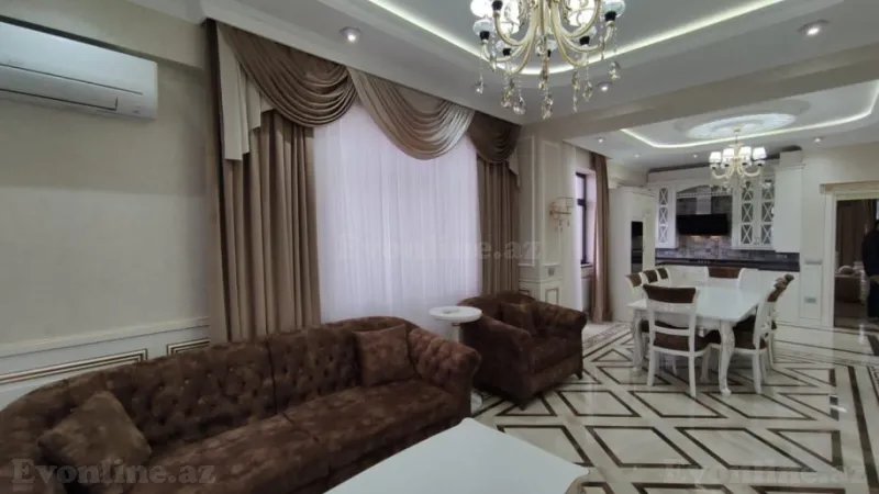 Satılır 4 otaqlı Mənzil Yeni tikili 153 m² Elmlər Akademiyası m. - şəkil 8