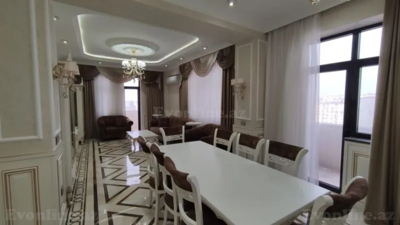 Satılır 4 otaqlı Mənzil Yeni tikili 153 m² Elmlər Akademiyası m. - şəkil 16