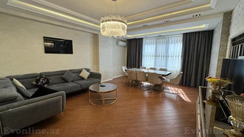 Satılır 3 otaqlı Mənzil Yeni tikili 122 m² Elmlər Akademiyası m. - şəkil 2