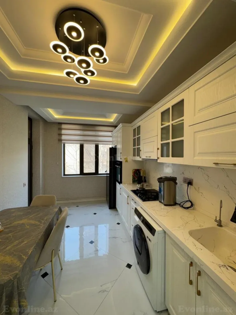 Satılır 3 otaqlı Mənzil Yeni tikili 122 m² Elmlər Akademiyası m. - şəkil 8