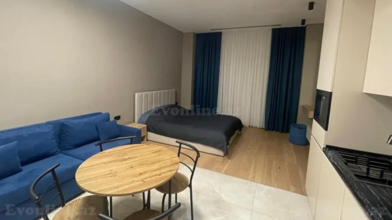 Kirayə verilir 1 otaqlı Mənzil Yeni tikili 46 m² Sabunçu r. - şəkil 2