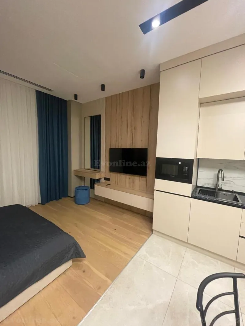 Kirayə verilir 1 otaqlı Mənzil Yeni tikili 46 m² Sabunçu r. - şəkil 4