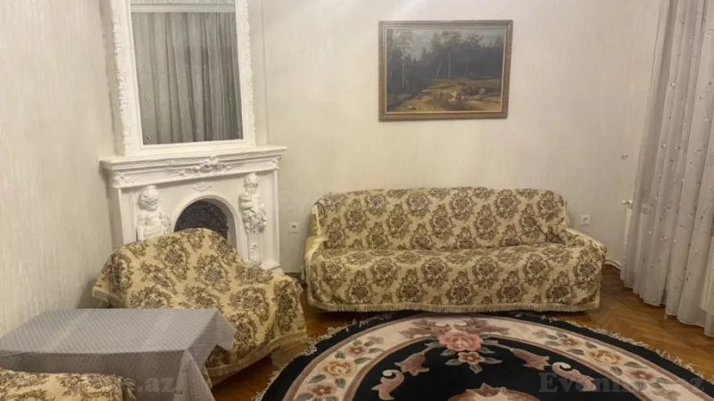 Kirayə verilir 3 otaqlı Mənzil Köhnə tikili 104 m² Nəsimi r.