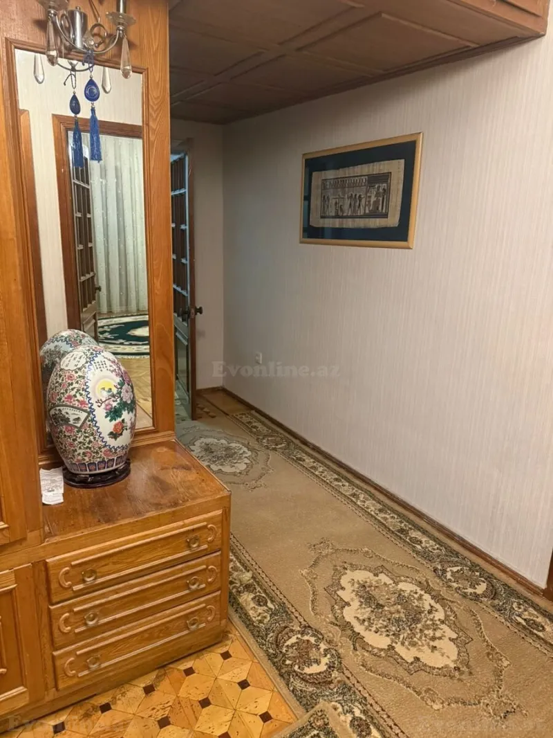 Kirayə verilir 3 otaqlı Mənzil Köhnə tikili 104 m² Nəsimi r. - şəkil 4