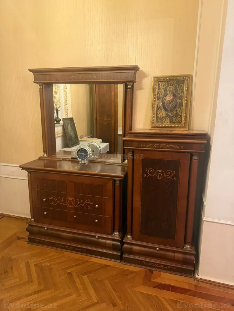 Kirayə verilir 3 otaqlı Mənzil Köhnə tikili 104 m² Nəsimi r. - şəkil 6