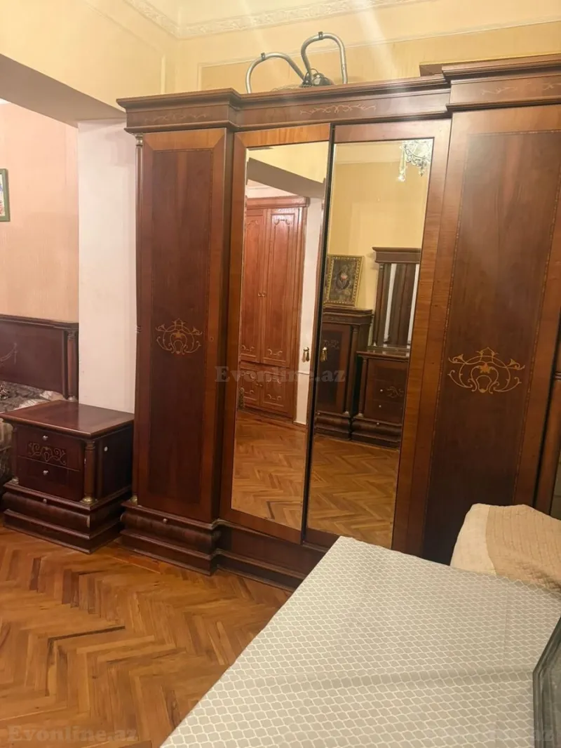 Kirayə verilir 3 otaqlı Mənzil Köhnə tikili 104 m² Nəsimi r. - şəkil 7