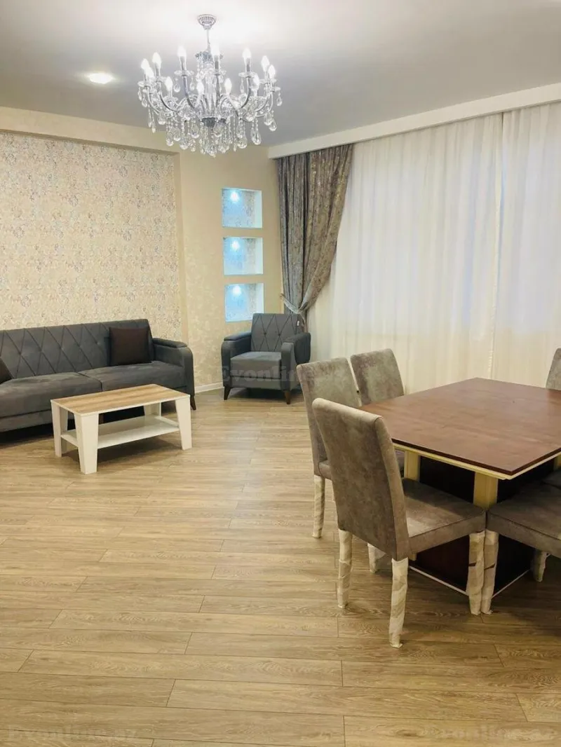 Kirayə verilir 3 otaqlı Mənzil Yeni tikili 110 m² Xətai m. - şəkil 3