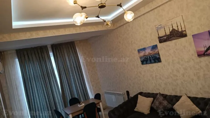 Kirayə verilir 2 otaqlı Mənzil Yeni tikili 60 m² Elmlər Akademiyası m. - şəkil 4