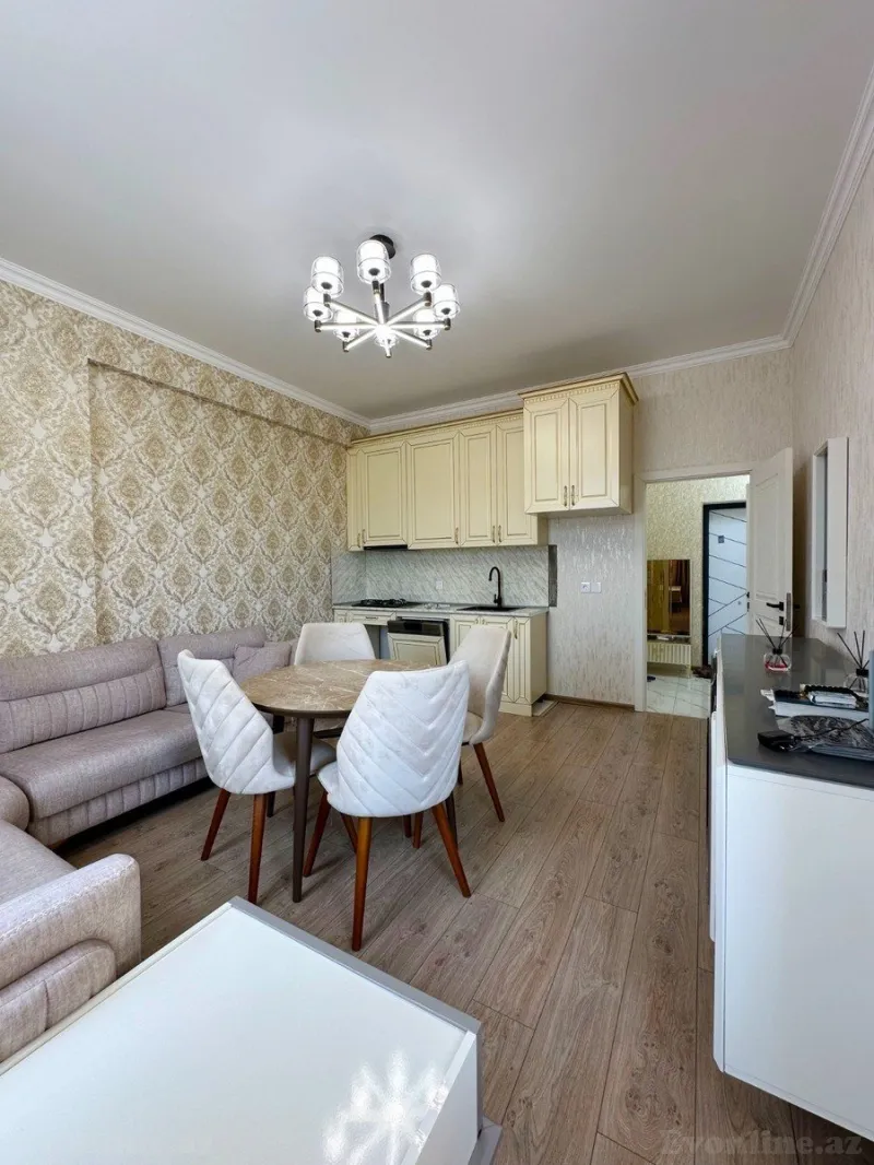 Satılır 2 otaqlı Mənzil Yeni tikili 55 m² Həzi Aslanov m. - şəkil 2