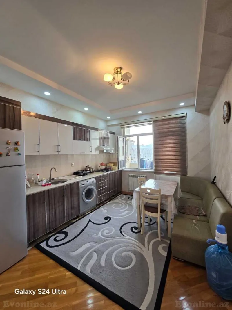 Satılır 3 otaqlı Mənzil Yeni tikili 106 m² Həzi Aslanov m. - şəkil 3