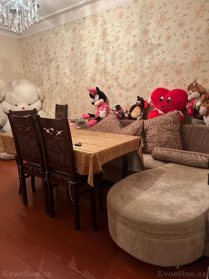 Kirayə verilir 2 otaqlı Mənzil Köhnə tikili 55 m² 4-cü mikrorayon - şəkil 3