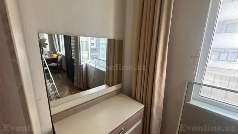 Kirayə verilir 2 otaqlı Mənzil Yeni tikili 80 m² Xətai m. - şəkil 3