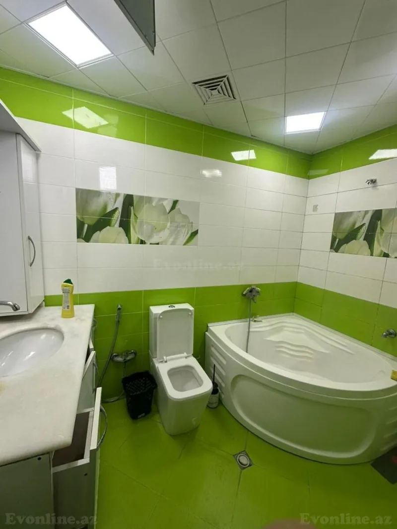 Kirayə verilir 2 otaqlı Mənzil Yeni tikili 80 m² Xətai m. - şəkil 9