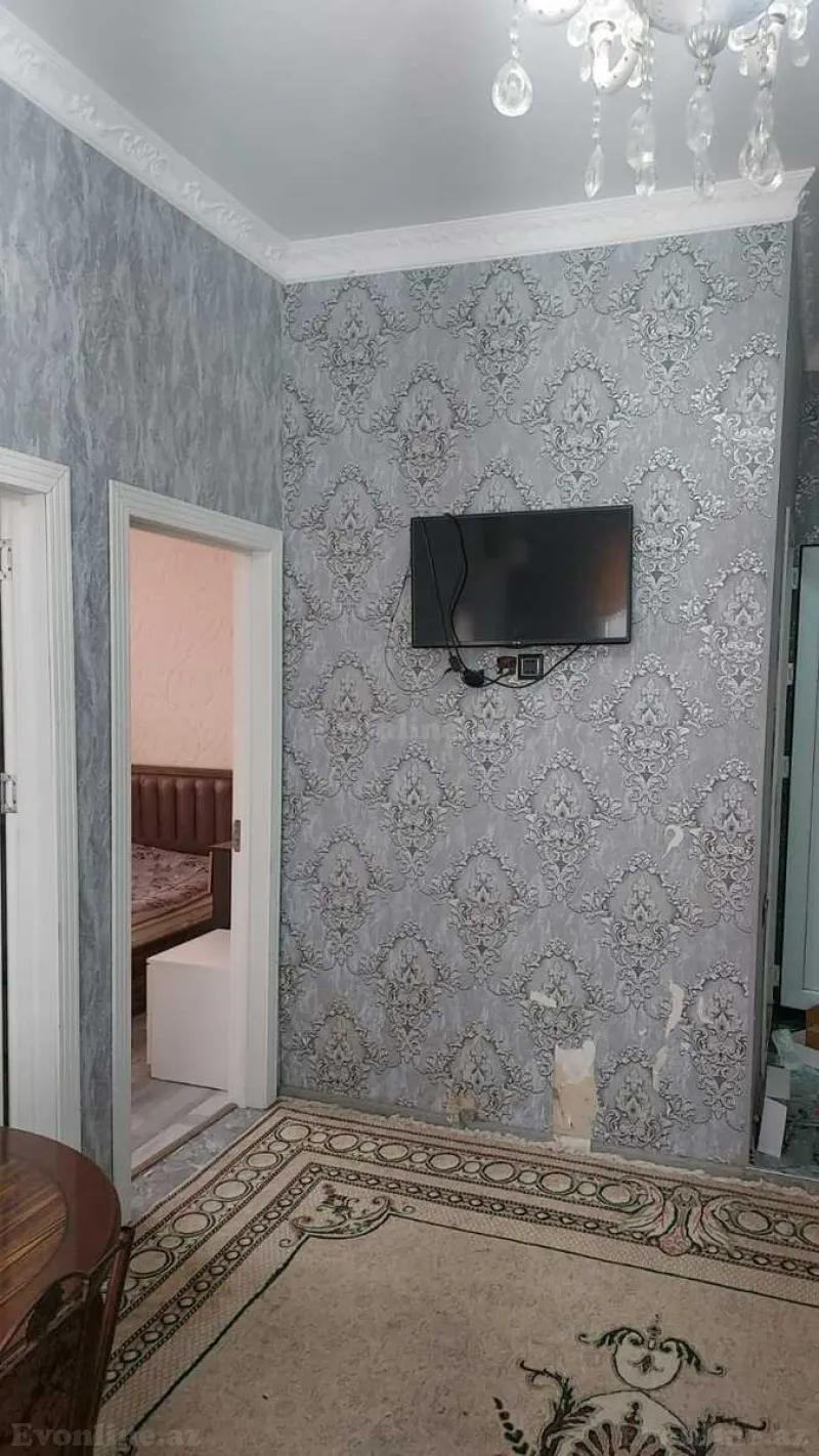Kirayə verilir 2 otaqlı Mənzil Yeni tikili 50 m² Binə