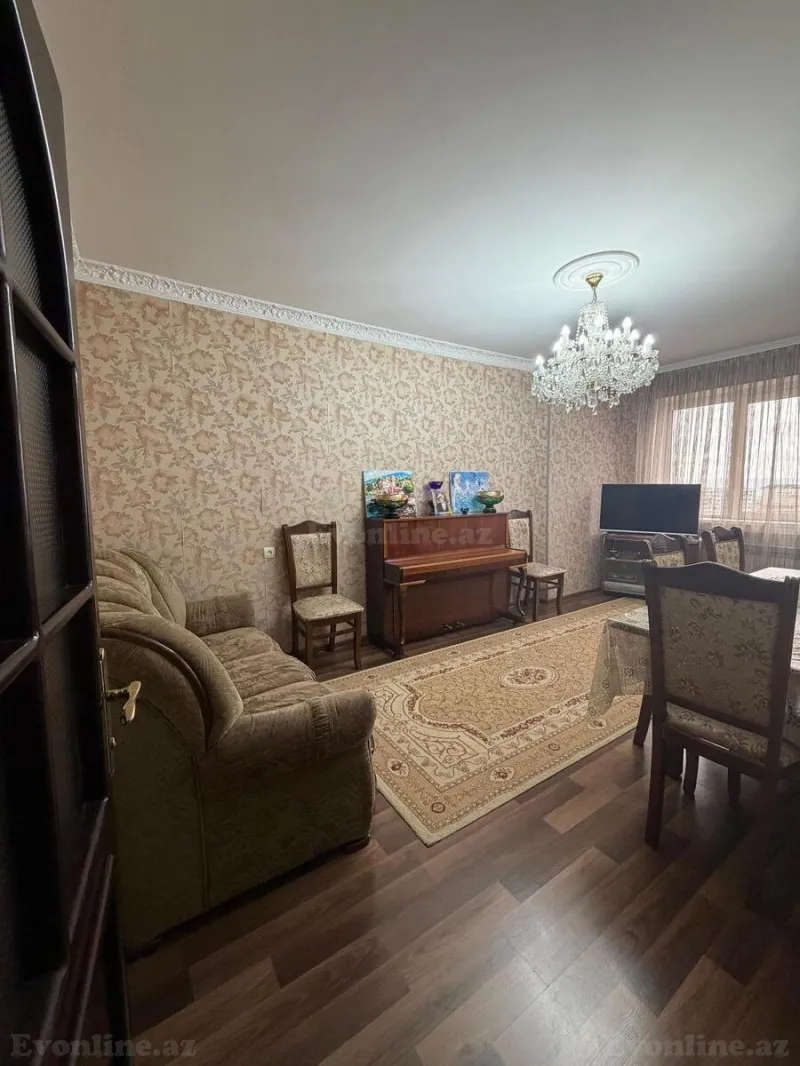 Satılır 5 otaqlı Mənzil Köhnə tikili 120 m² Həzi Aslanov m. - şəkil 2