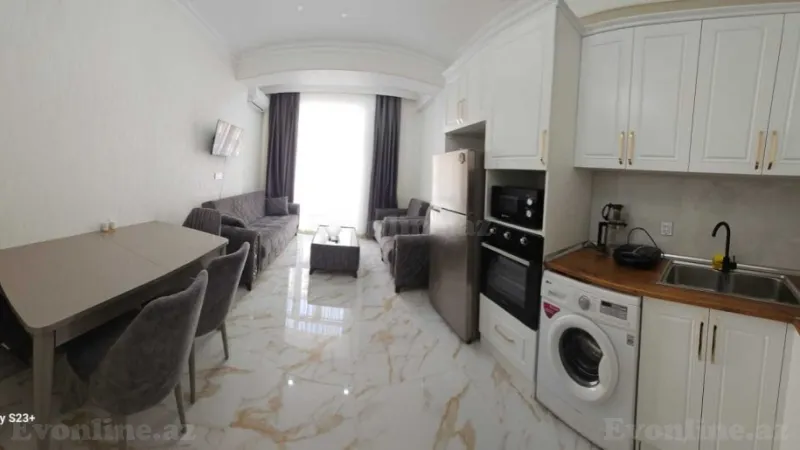 Kirayə verilir 2 otaqlı Mənzil Yeni tikili 65 m² Nərimanov r. - şəkil 4