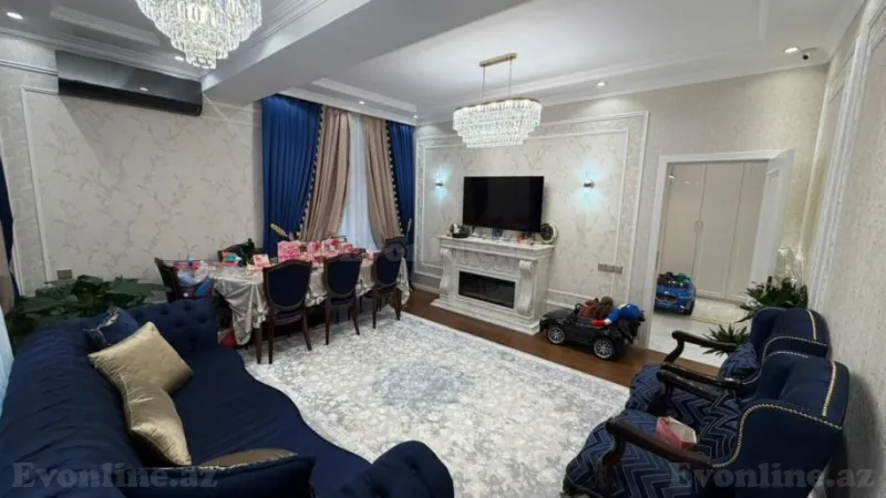 Satılır 3 otaqlı Mənzil Yeni tikili 130 m² Nərimanov r. - şəkil 3