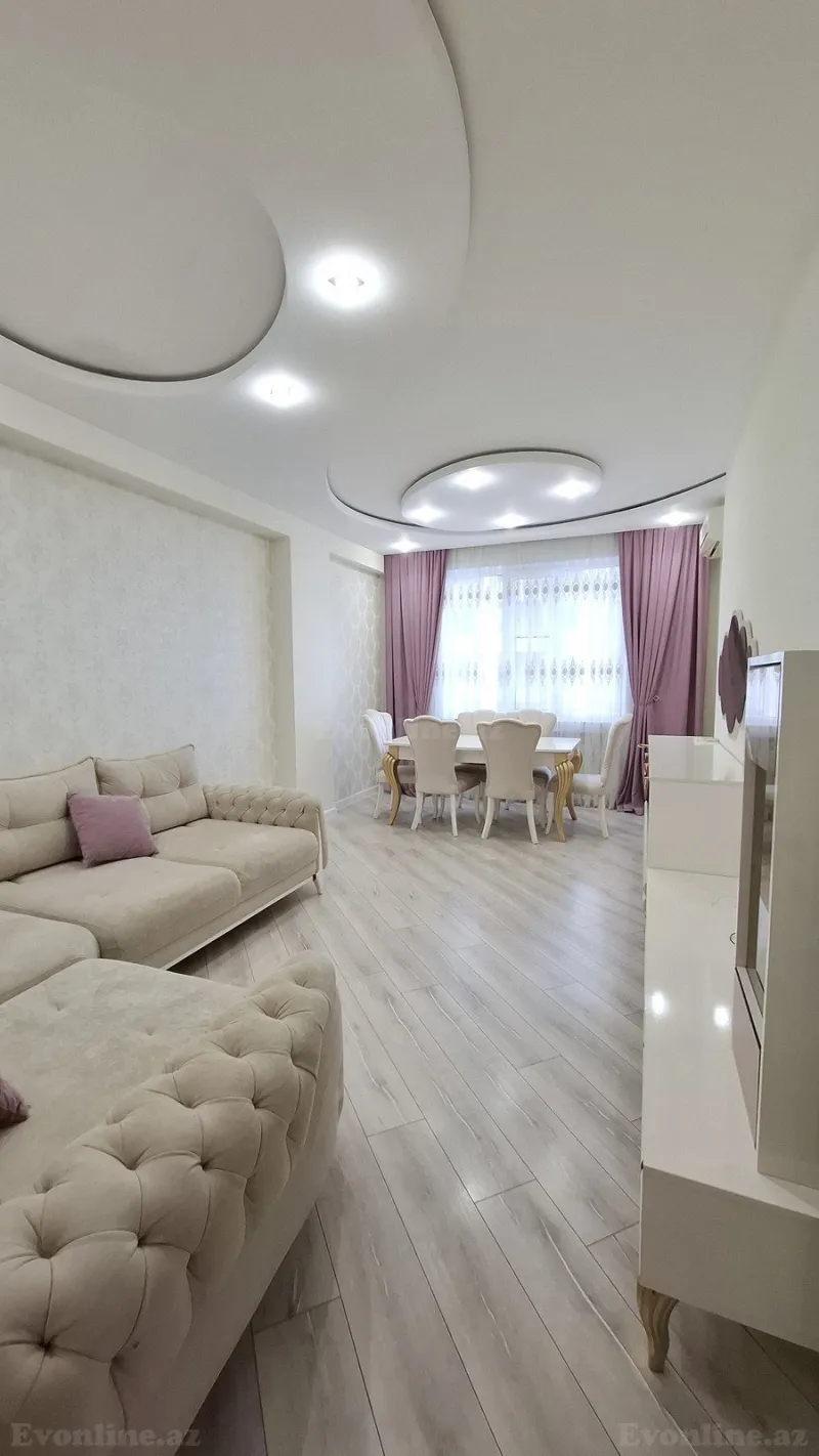 Kirayə verilir 2 otaqlı Mənzil Yeni tikili 100 m² 7-ci mikrorayon - şəkil 2