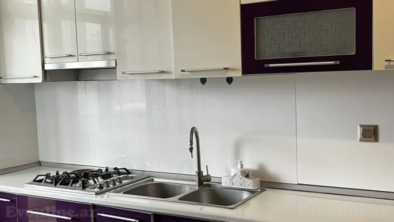 Kirayə verilir 3 otaqlı Mənzil Yeni tikili 100 m² Yasamal - şəkil 7