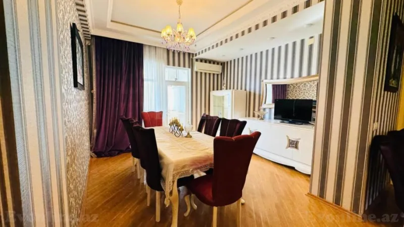 Satılır 4 otaqlı Mənzil Yeni tikili 140 m² İnşaatçılar m. - şəkil 4