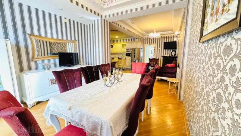 Satılır 4 otaqlı Mənzil Yeni tikili 140 m² İnşaatçılar m. - şəkil 5