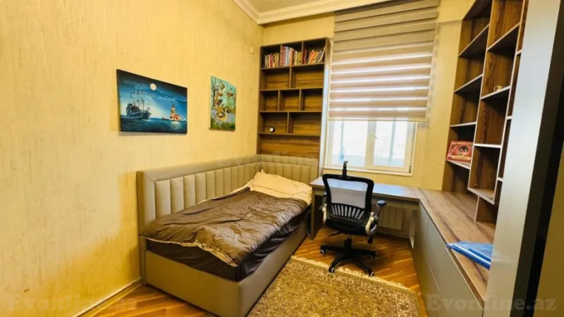 Satılır 4 otaqlı Mənzil Yeni tikili 140 m² İnşaatçılar m. - şəkil 8