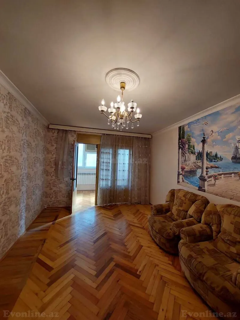 Kirayə verilir 3 otaqlı Mənzil Köhnə tikili 75 m² İnşaatçılar m. - şəkil 13