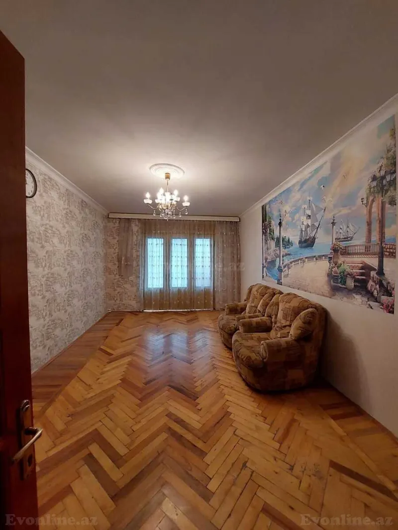 Kirayə verilir 3 otaqlı Mənzil Köhnə tikili 75 m² İnşaatçılar m. - şəkil 14