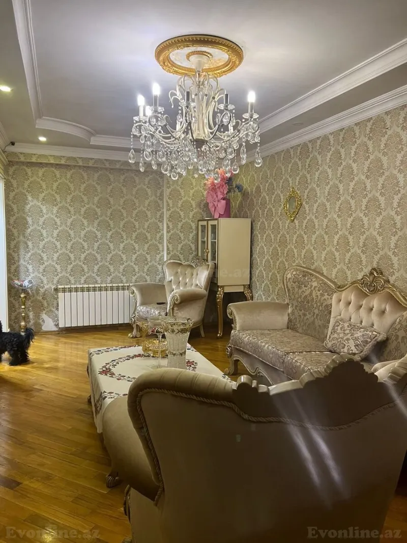 Kirayə verilir 3 otaqlı Mənzil Yeni tikili 135 m² Nəriman Nərimanov m. - şəkil 2