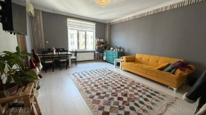 Satılır 2 otaqlı Mənzil Yeni tikili 65 m² Həzi Aslanov m. - şəkil 2