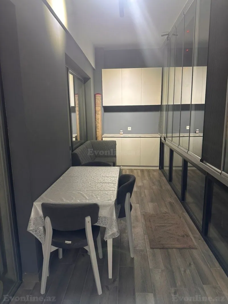 Kirayə verilir 2 otaqlı Mənzil Yeni tikili 80 m² Avtovağzal m. - şəkil 13
