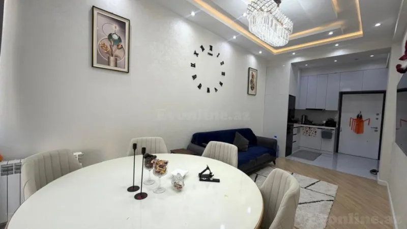 Satılır 2 otaqlı Mənzil Yeni tikili 55 m² Nəsimi r. - şəkil 4
