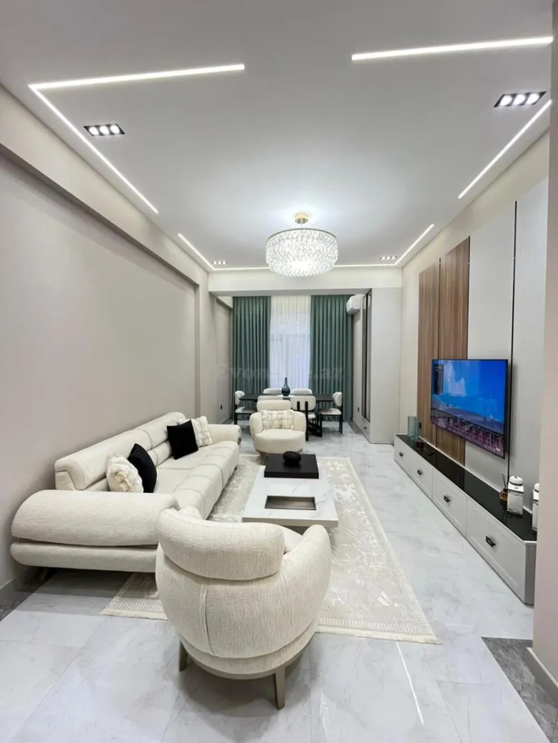 Satılır 4 otaqlı Mənzil Yeni tikili 160 m² Nizami m. - şəkil 2