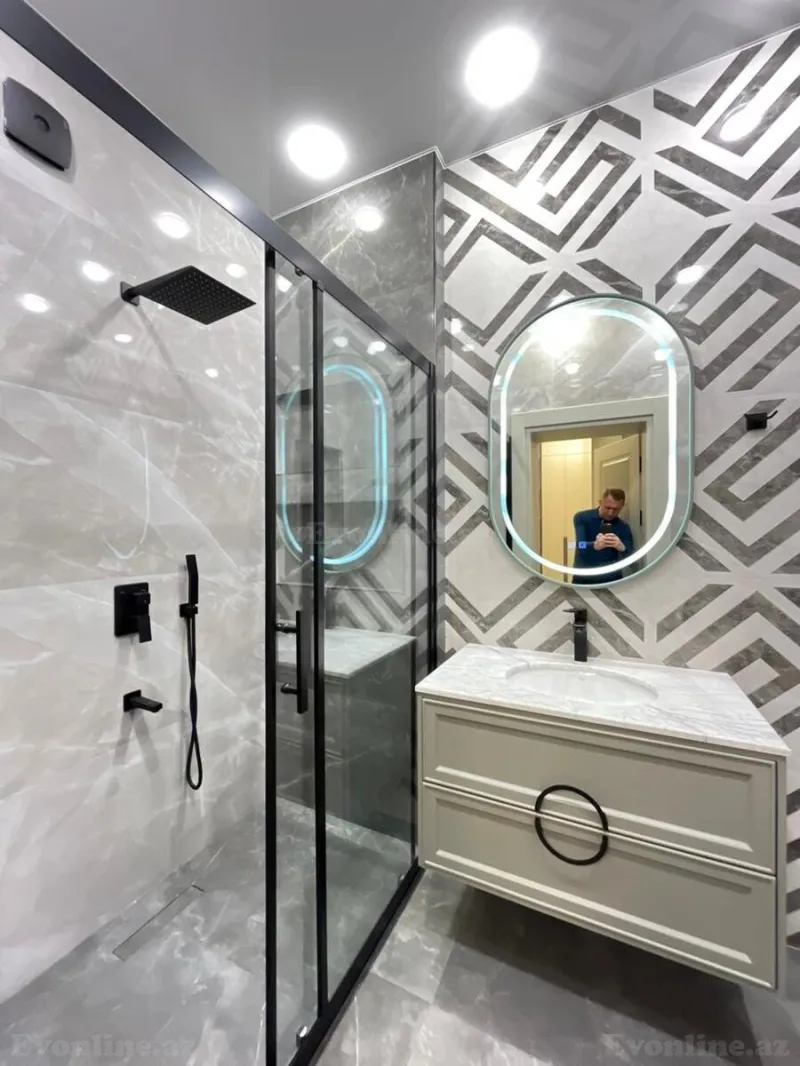 Satılır 4 otaqlı Mənzil Yeni tikili 160 m² Nizami m. - şəkil 24