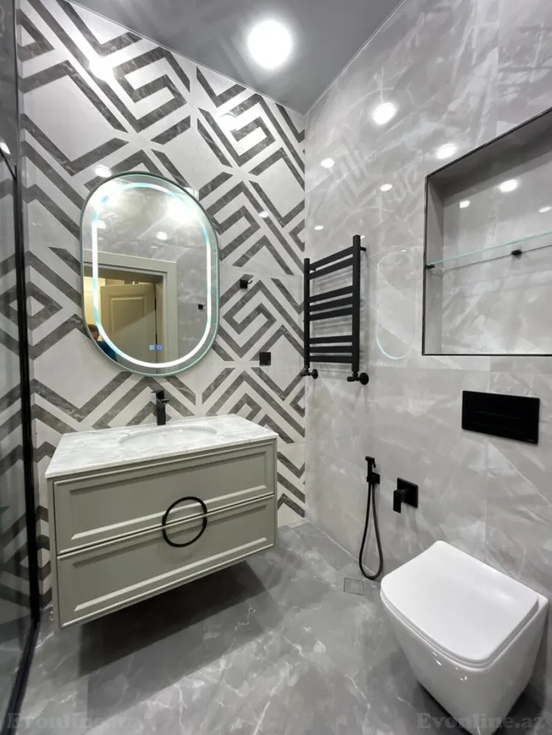 Satılır 4 otaqlı Mənzil Yeni tikili 160 m² Nizami m. - şəkil 25