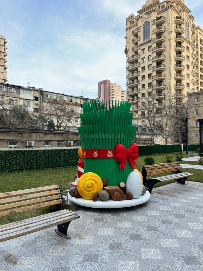 Satılır 4 otaqlı Mənzil Yeni tikili 160 m² Nizami m. - şəkil 28