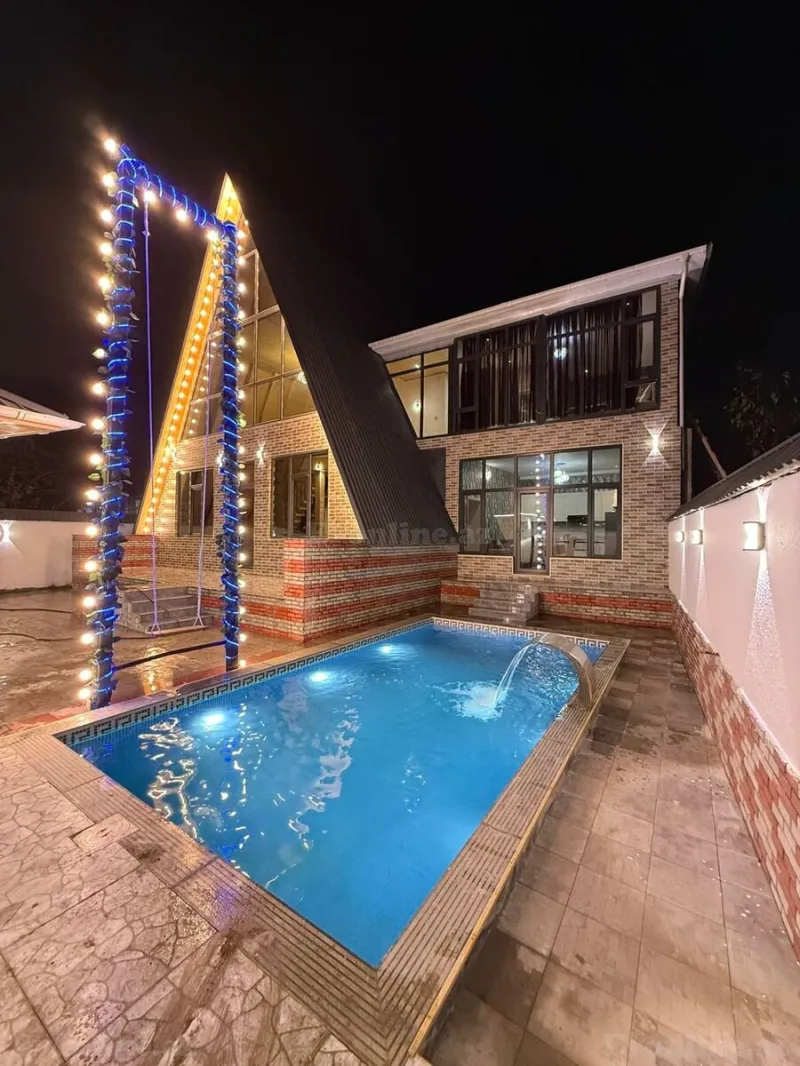 Kirayə verilir 4 otaqlı Mənzil Yeni tikili 200 m² Qəbələ