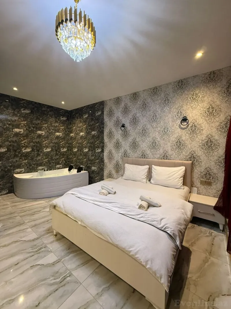 Kirayə verilir 4 otaqlı Mənzil Yeni tikili 200 m² Qəbələ - şəkil 8