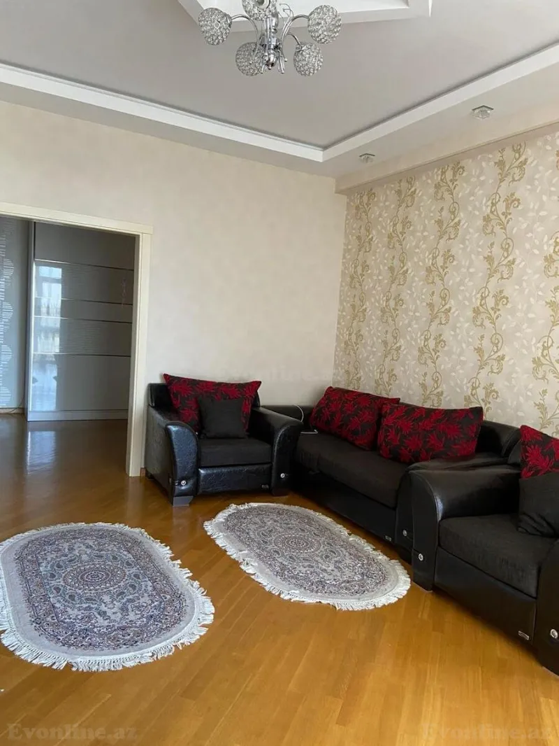 Kirayə verilir 2 otaqlı Mənzil Yeni tikili 90 m² Nəriman Nərimanov m. - şəkil 2