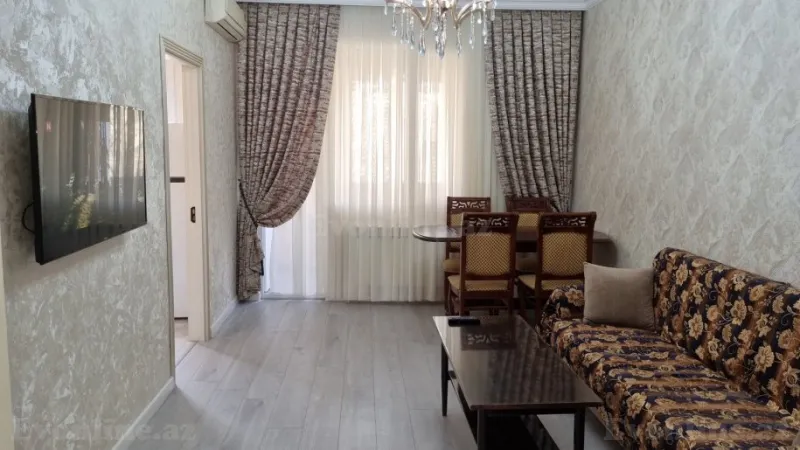 Kirayə verilir 2 otaqlı Mənzil Köhnə tikili 42.6 m² 3-cü mikrorayon - şəkil 2