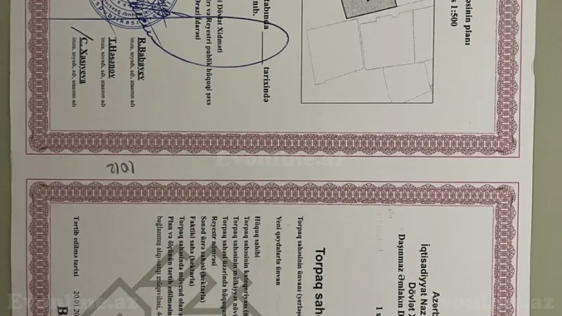 Satılır Torpaq 5.5 sot Sabunçu r. - şəkil 9