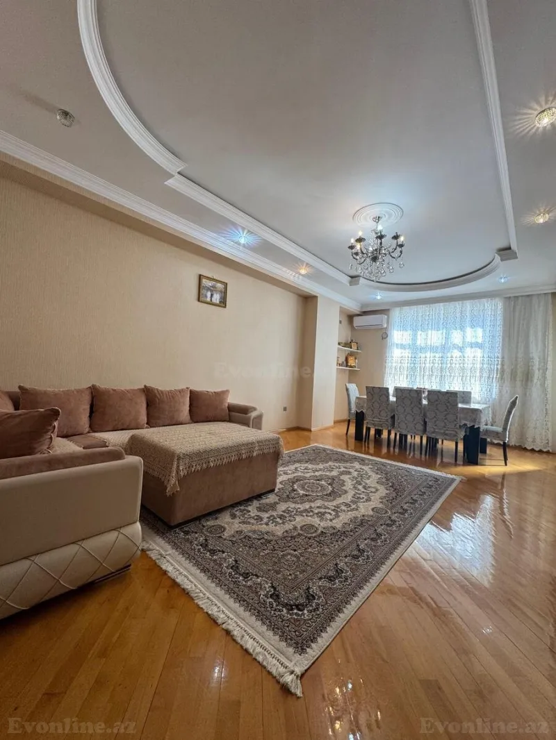 Satılır 3 otaqlı Mənzil Yeni tikili 130 m² 9-cu mikrorayon - şəkil 2
