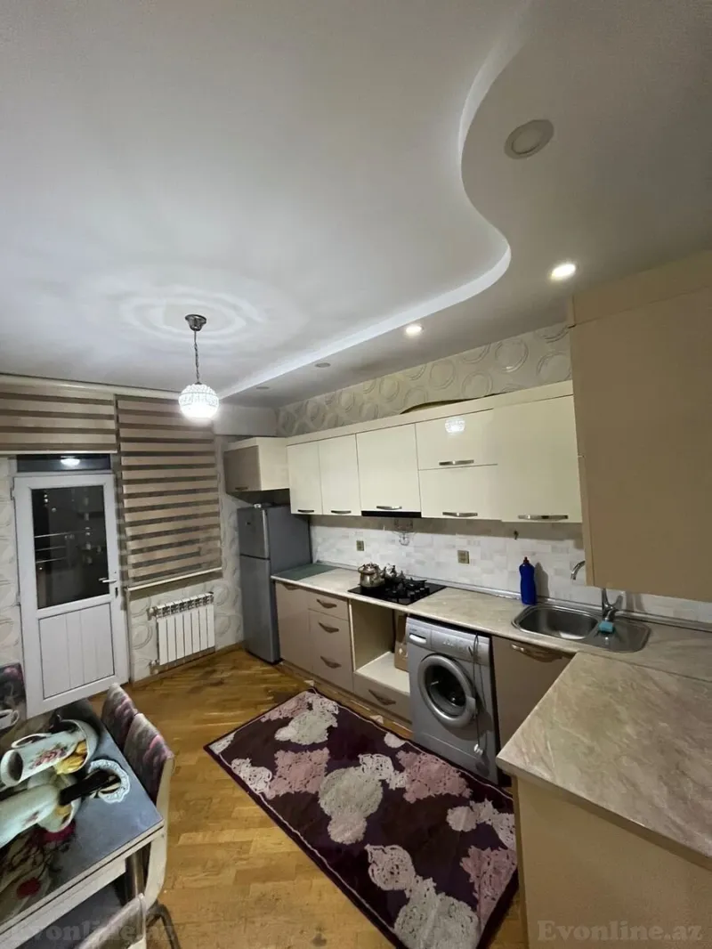 Kirayə verilir 3 otaqlı Mənzil Yeni tikili 130 m² Qara Qarayev m. - şəkil 8