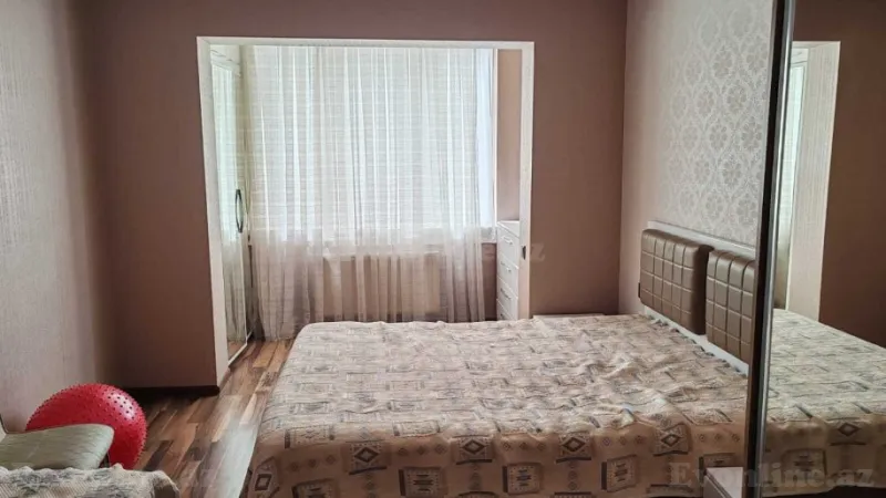 Kirayə verilir 2 otaqlı Mənzil Köhnə tikili 70 m² 9-cu mikrorayon - şəkil 2