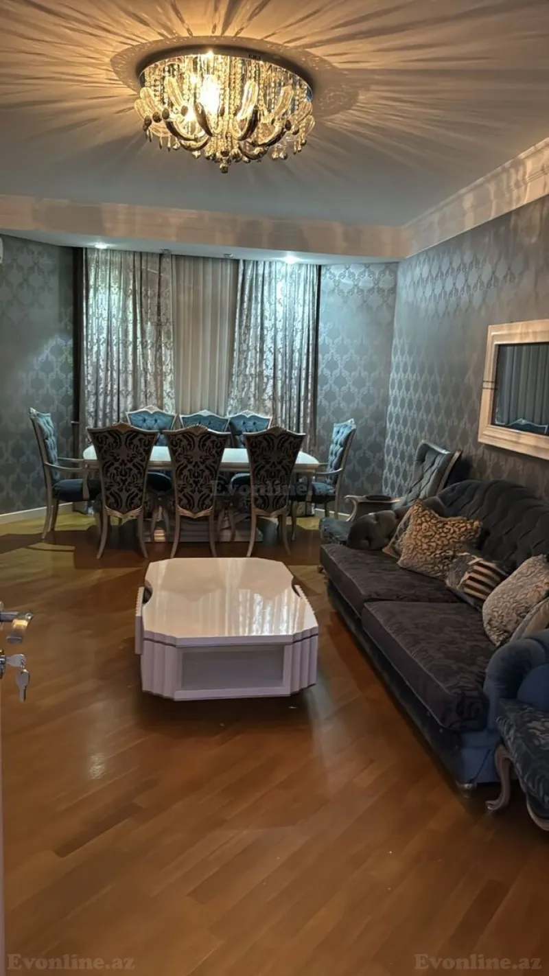 Kirayə verilir 3 otaqlı Mənzil Yeni tikili 95 m² Nizami r.