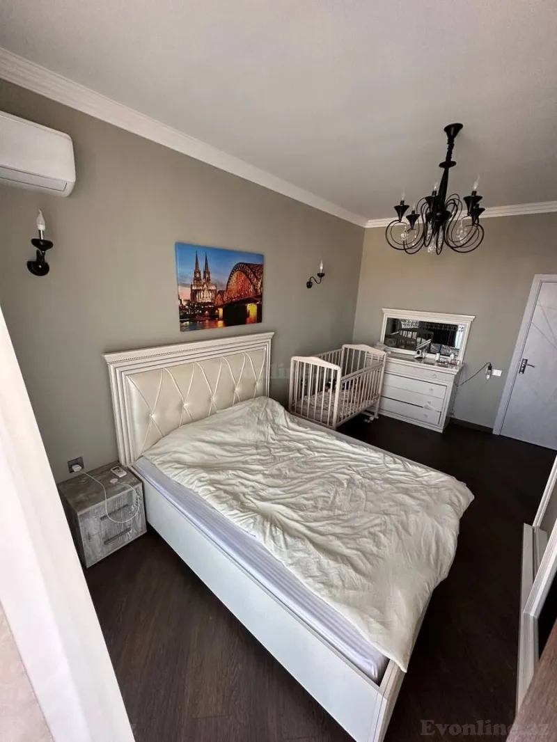 Kirayə verilir 3 otaqlı Mənzil Yeni tikili 120 m² 8 Noyabr m. - şəkil 6