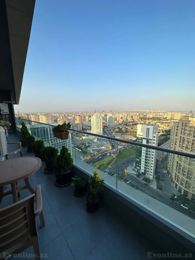 Kirayə verilir 3 otaqlı Mənzil Yeni tikili 120 m² 8 Noyabr m. - şəkil 13